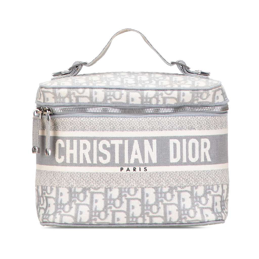 Dior Oblique Canvas Diortravel Vanity Case