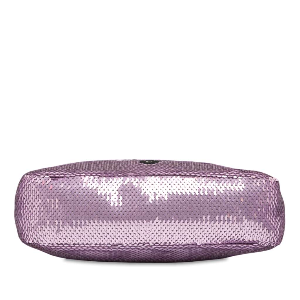 Prada Mini Re Nylon Paillettes Sequin Re Edition 2000 Shoulder Bag - Image 6