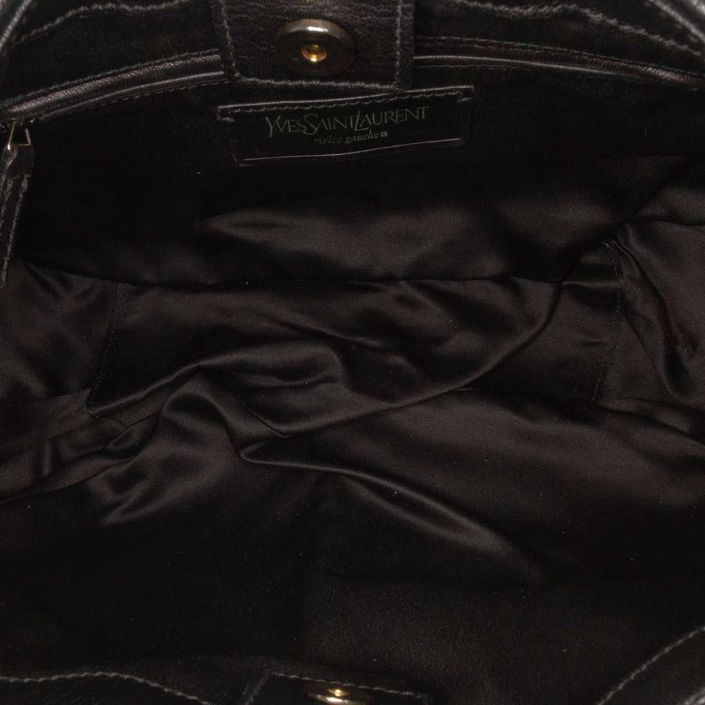 Saint Laurent Calfskin Saharienne Shoulder bag - 4