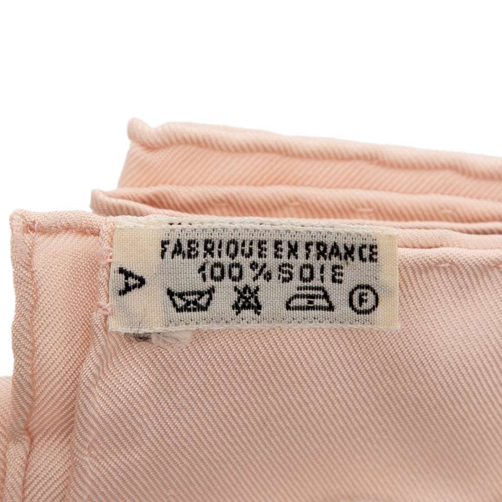 Hermès La Promenade De Longchamps Silk Scarf - Side view