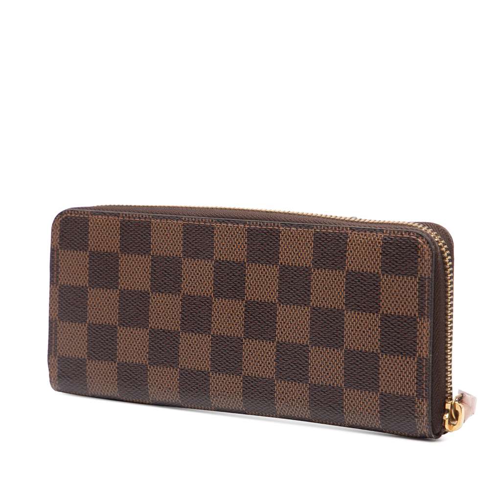 Louis Vuitton Damier Ebene Clemence Zippy Wallet - 2