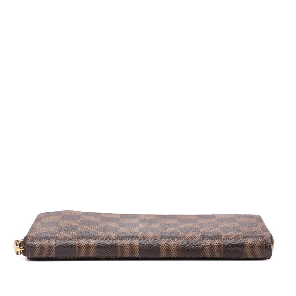 Louis Vuitton Damier Ebene Clemence Zippy Wallet - 3