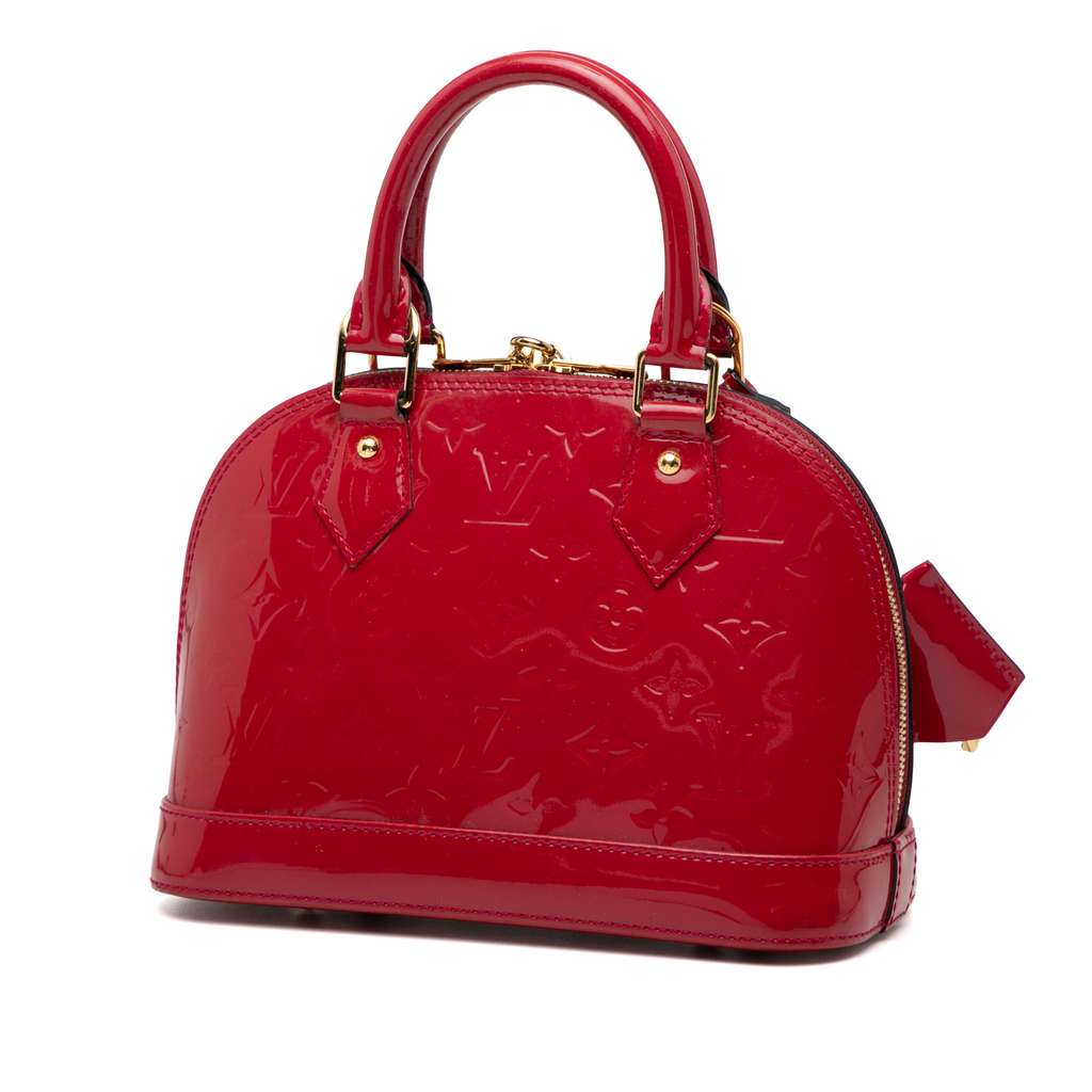 Louis Vuitton Monogram Vernis Alma BB - Back view