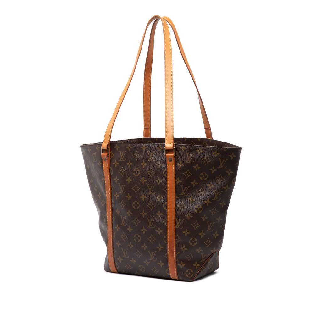 Louis Vuitton Monogram Sac Shopping - Back view
