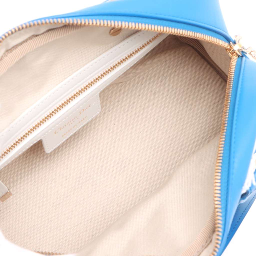 Dior Small Leather Dior Vibe Zip Bowling Bag - Image 6