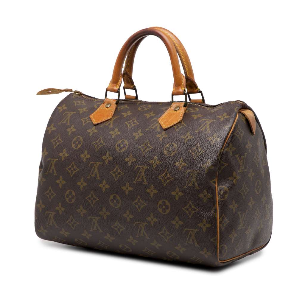 Louis Vuitton Monogram Speedy 30 - Back view