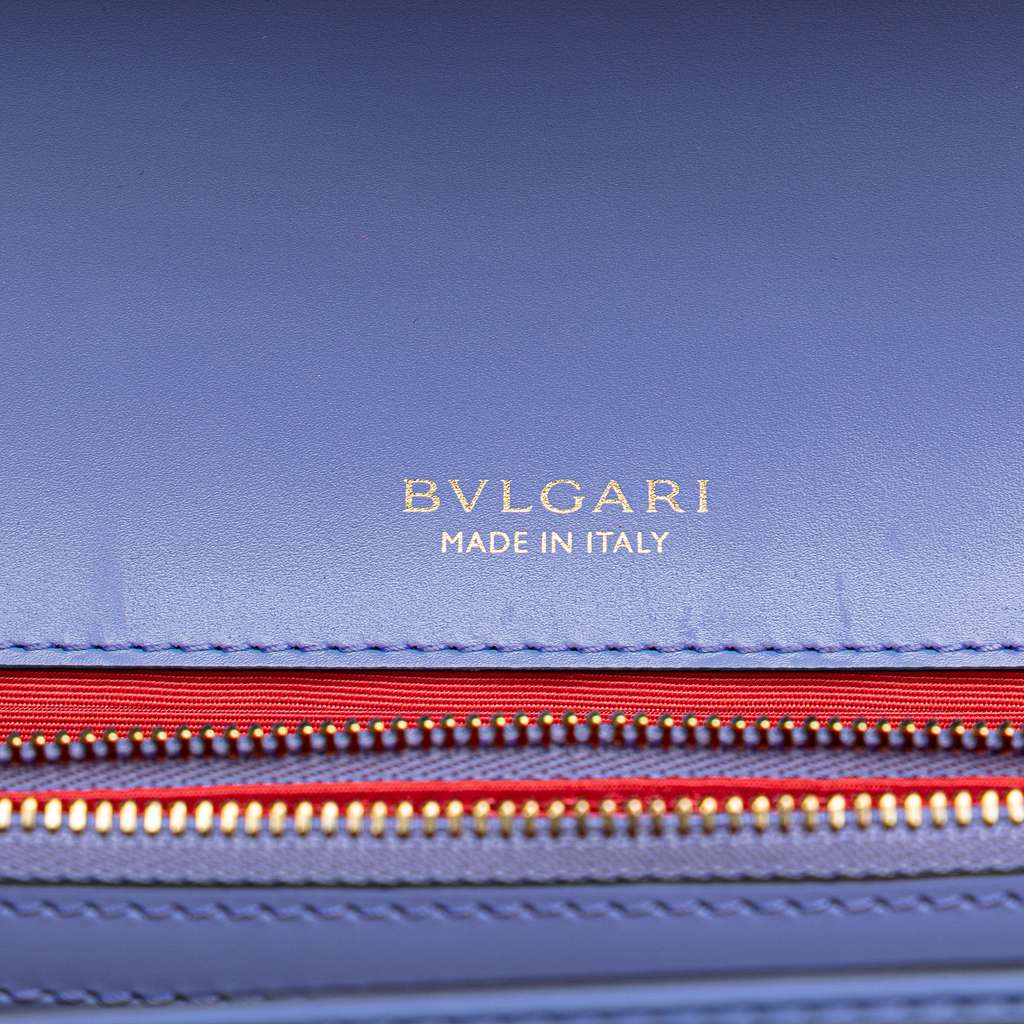 Bvlgari Medium Calfskin Serpenti Forever Shoulder Bag - Side view
