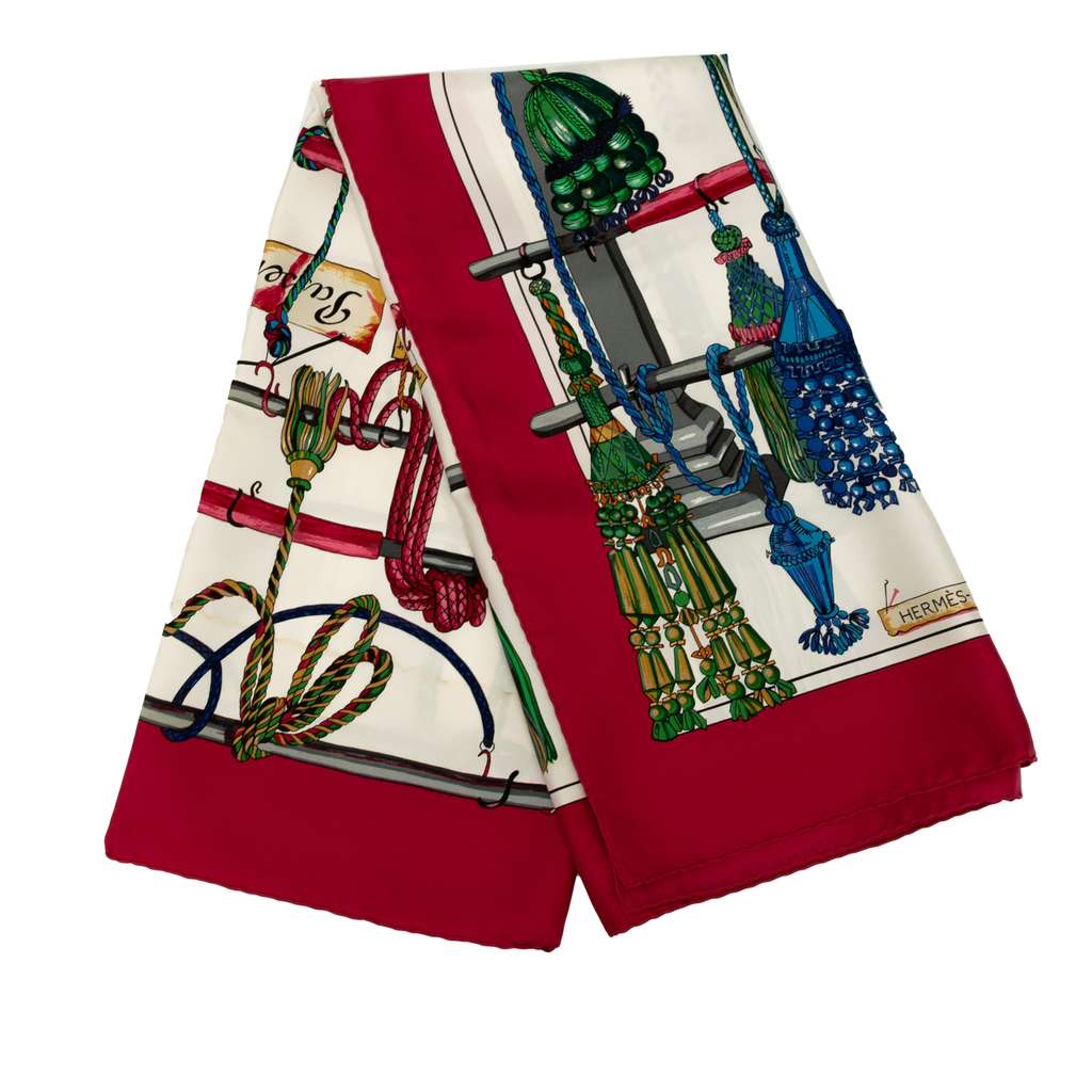 Hermès Passementerie Silk Scarf