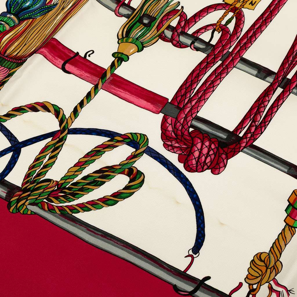 Hermès Passementerie Silk Scarf - Image 6