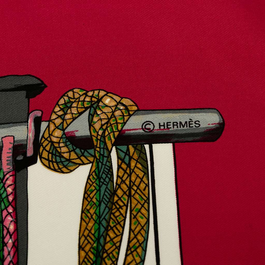 Hermès Passementerie Silk Scarf - Detail 2