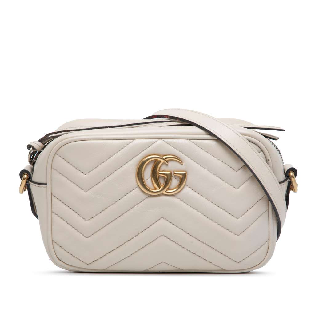 Gucci Mini GG Marmont Matelasse Leather Crossbody
