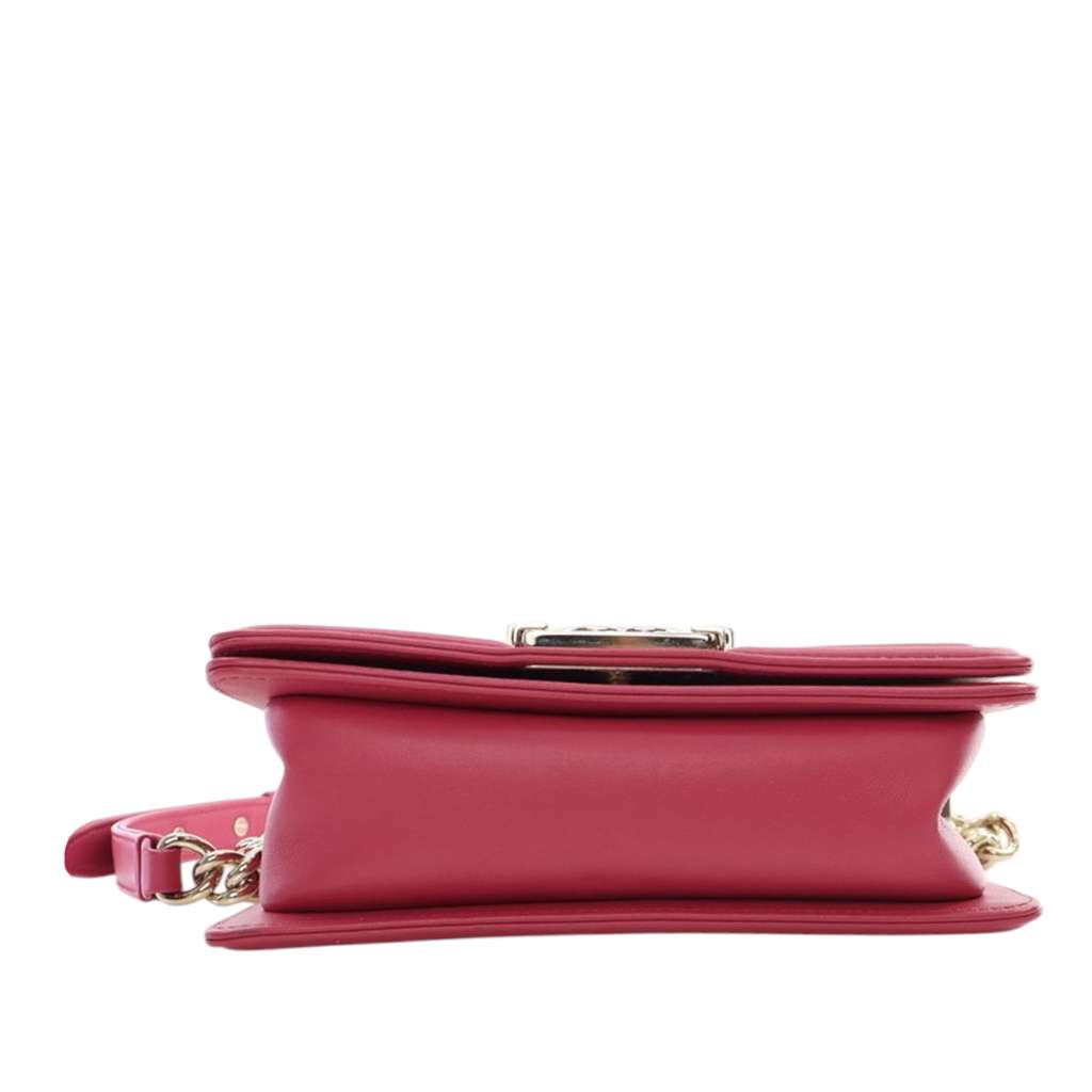 Chanel Small Tweed and Lambskin Boy Flap - 4