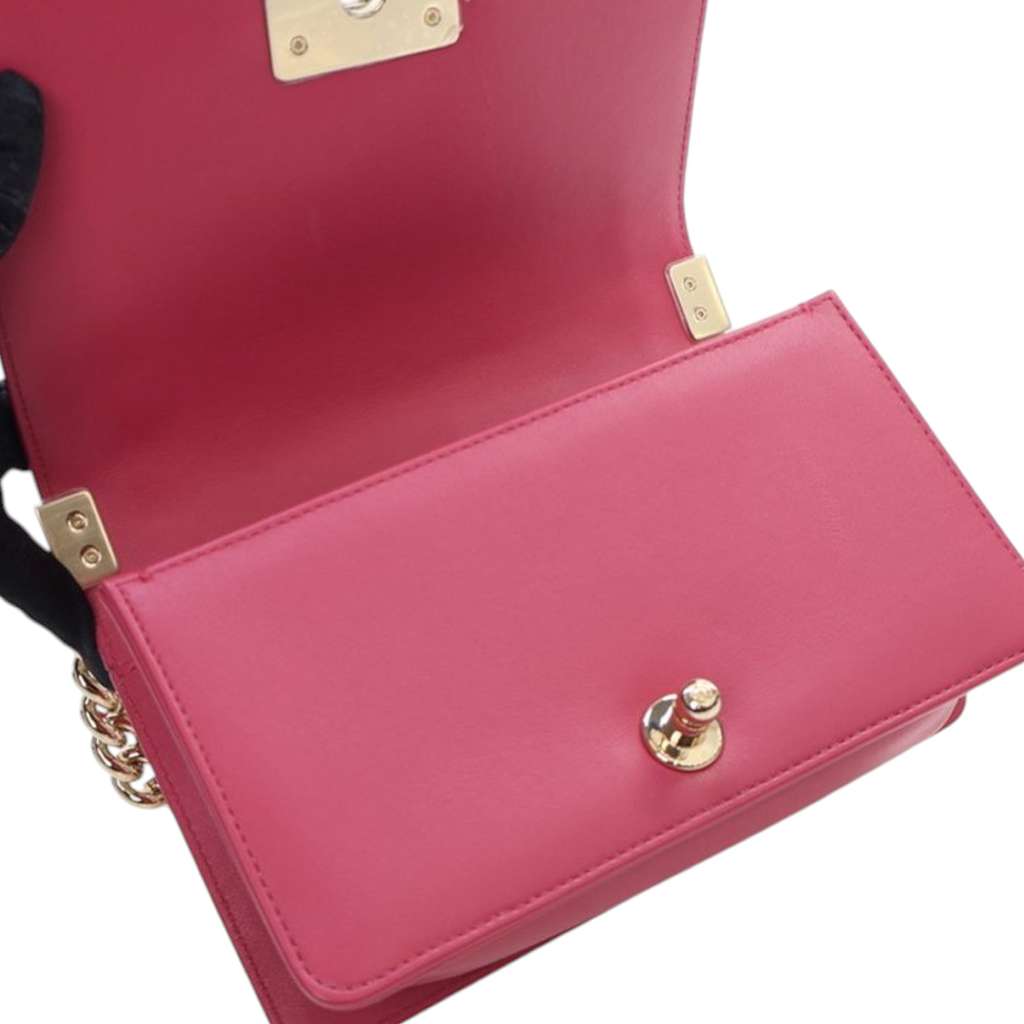 Chanel Small Tweed and Lambskin Boy Flap - Detail 1