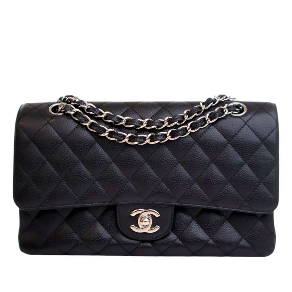 Chanel Medium Classic Caviar Double Flap