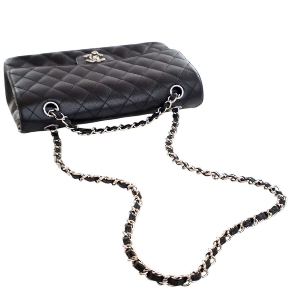 Chanel Medium Classic Caviar Double Flap - Image 16