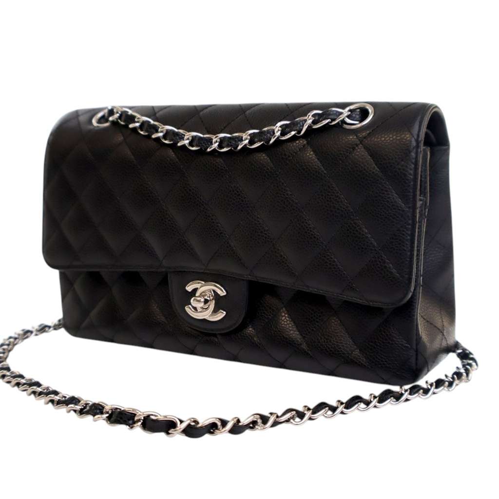 Chanel Medium Classic Caviar Double Flap - Image 6