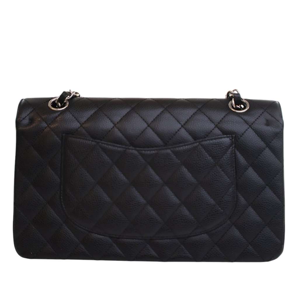 Chanel Medium Classic Caviar Double Flap - 4
