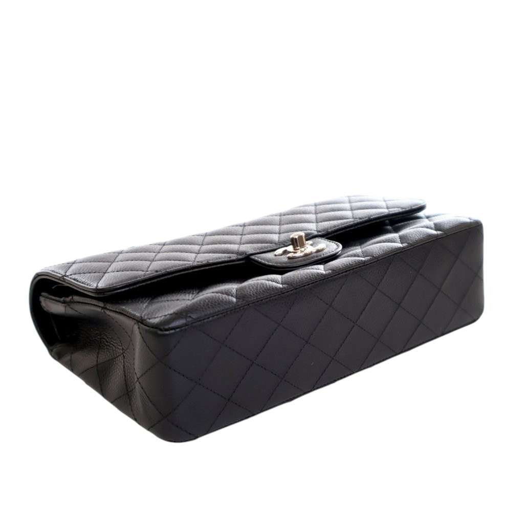 Chanel Medium Classic Caviar Double Flap - Image 12