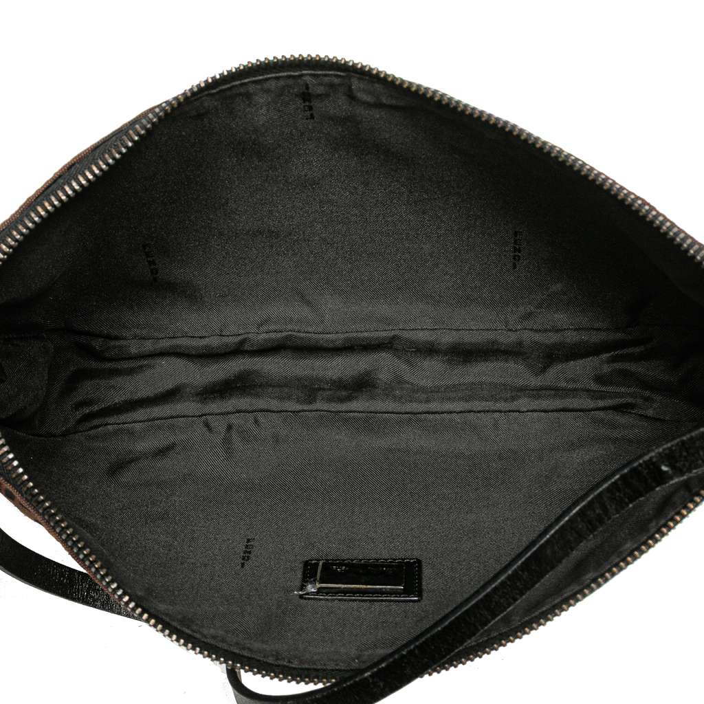 Fendi Zucchino Canvas Shoulder Bag - 4