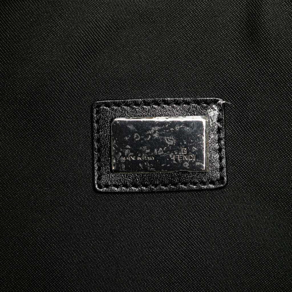 Fendi Zucchino Canvas Shoulder Bag - 5