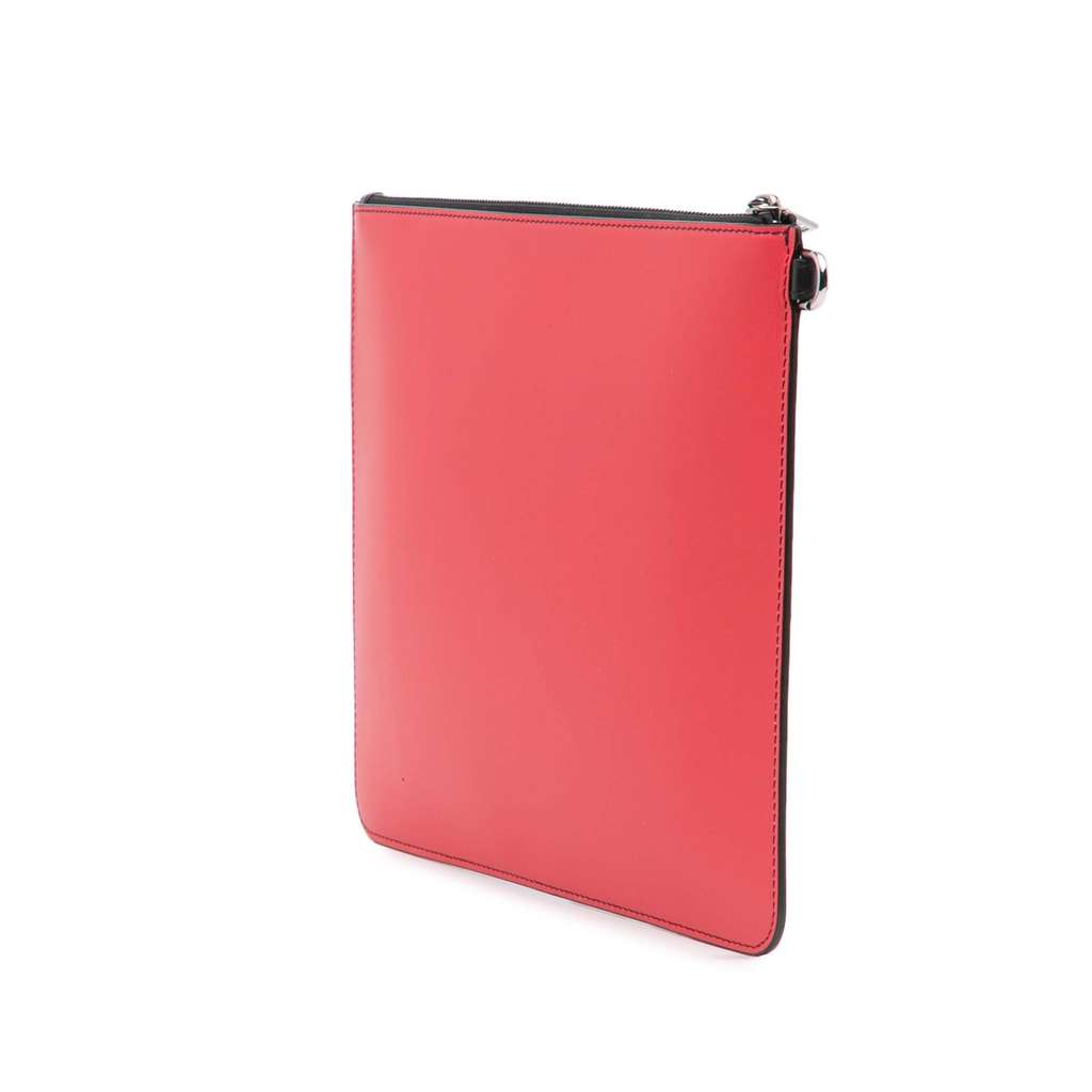 Givenchy Leather Logo Clutch - Back view