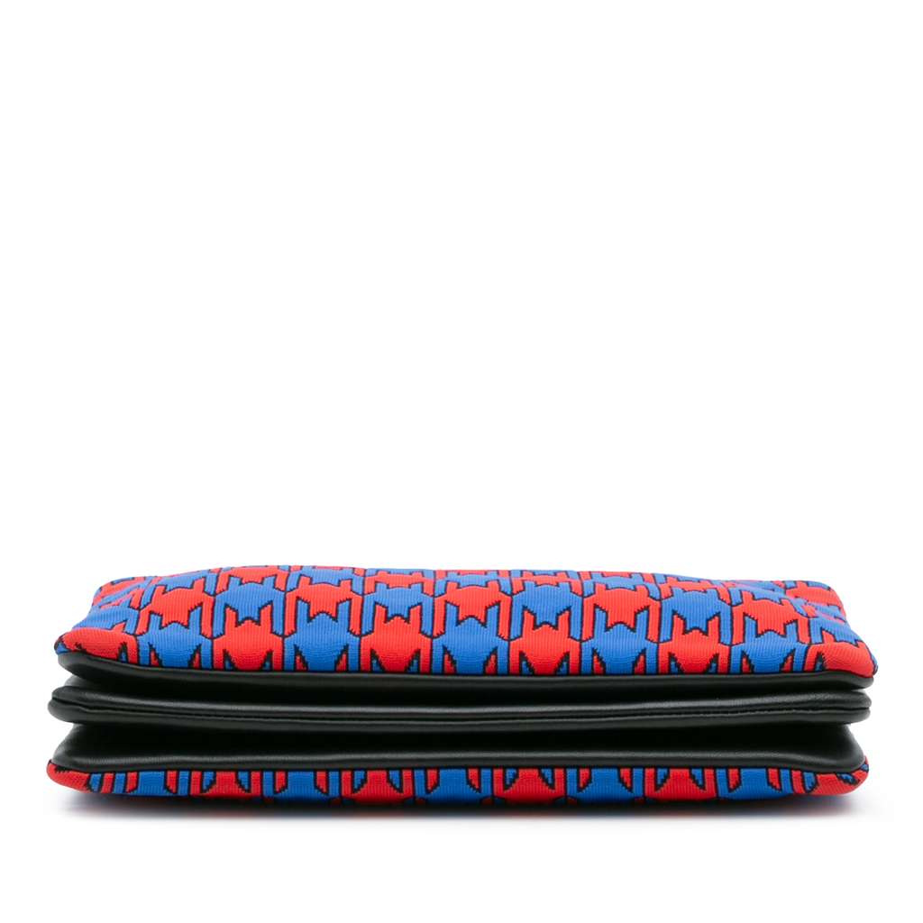 Celine Large Houndstooth Cotton Trio Crossbody - Image 6