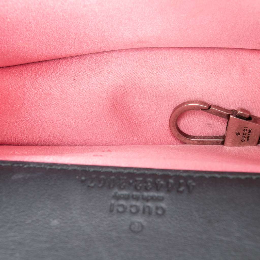 Gucci Mini Crystal Embellished Velvet Dionysus Crossbody - 4