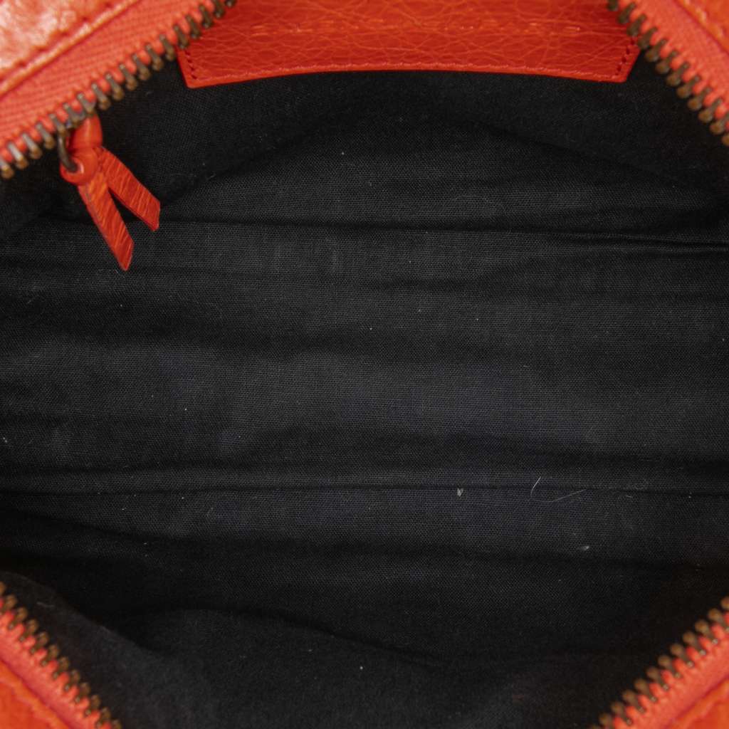 Balenciaga Mini Lambskin Motocross Classic City Satchel - 4