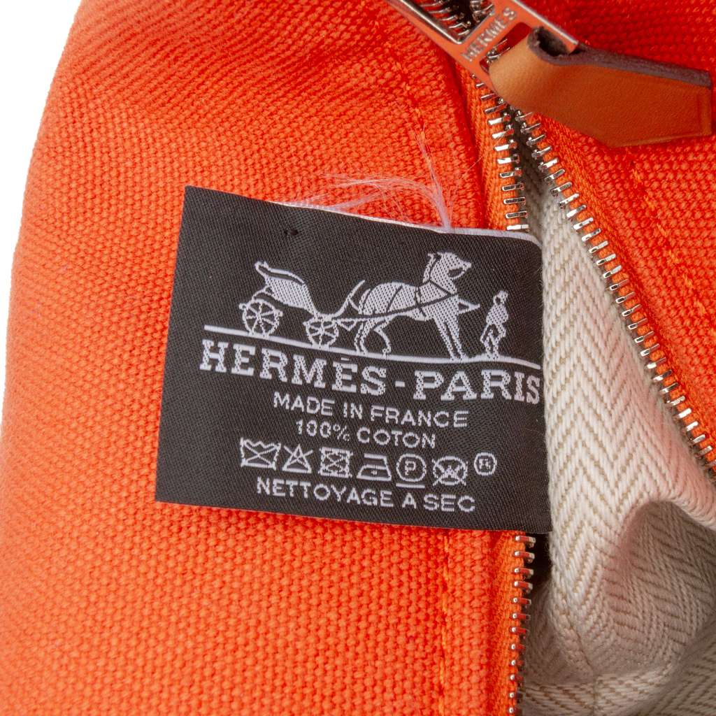 Hermès Small Canvas Bride A Brac Case - Side view
