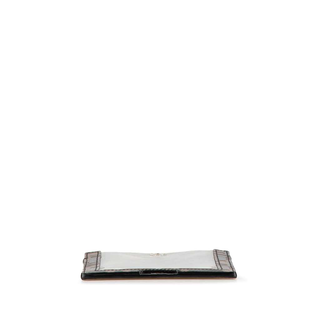 Fendi Zucca Embossed Leather Phone Holder Satchel - 3