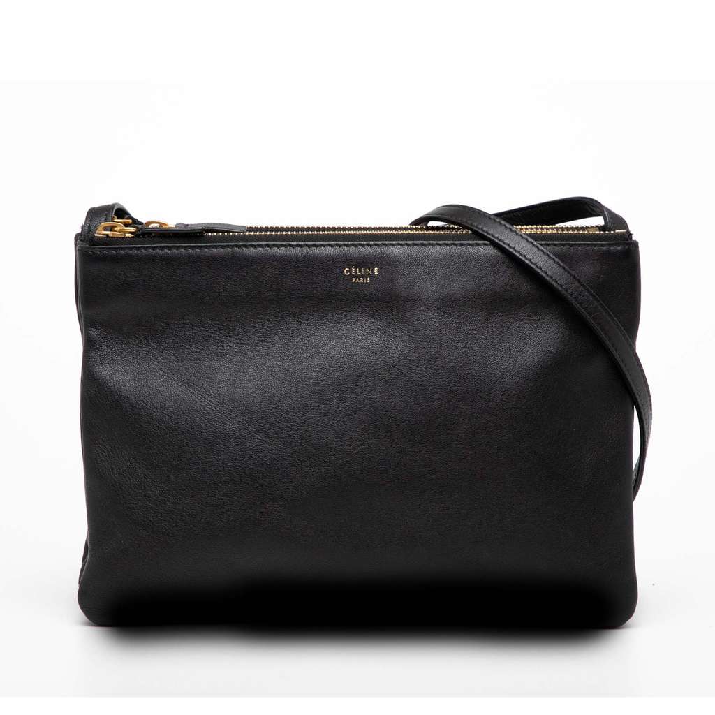 Celine Large Lambskin Trio Crossbody