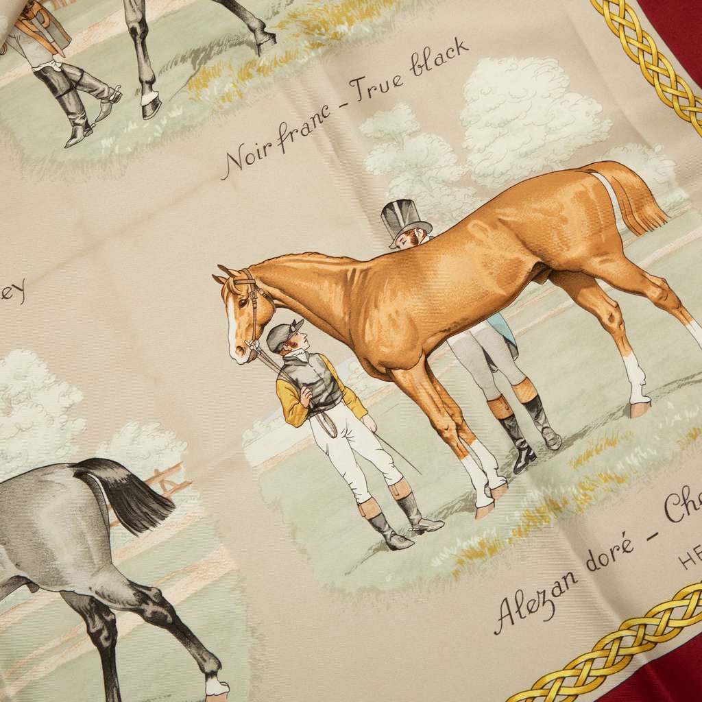 Hermès Les Robes Silk Scarf - 4