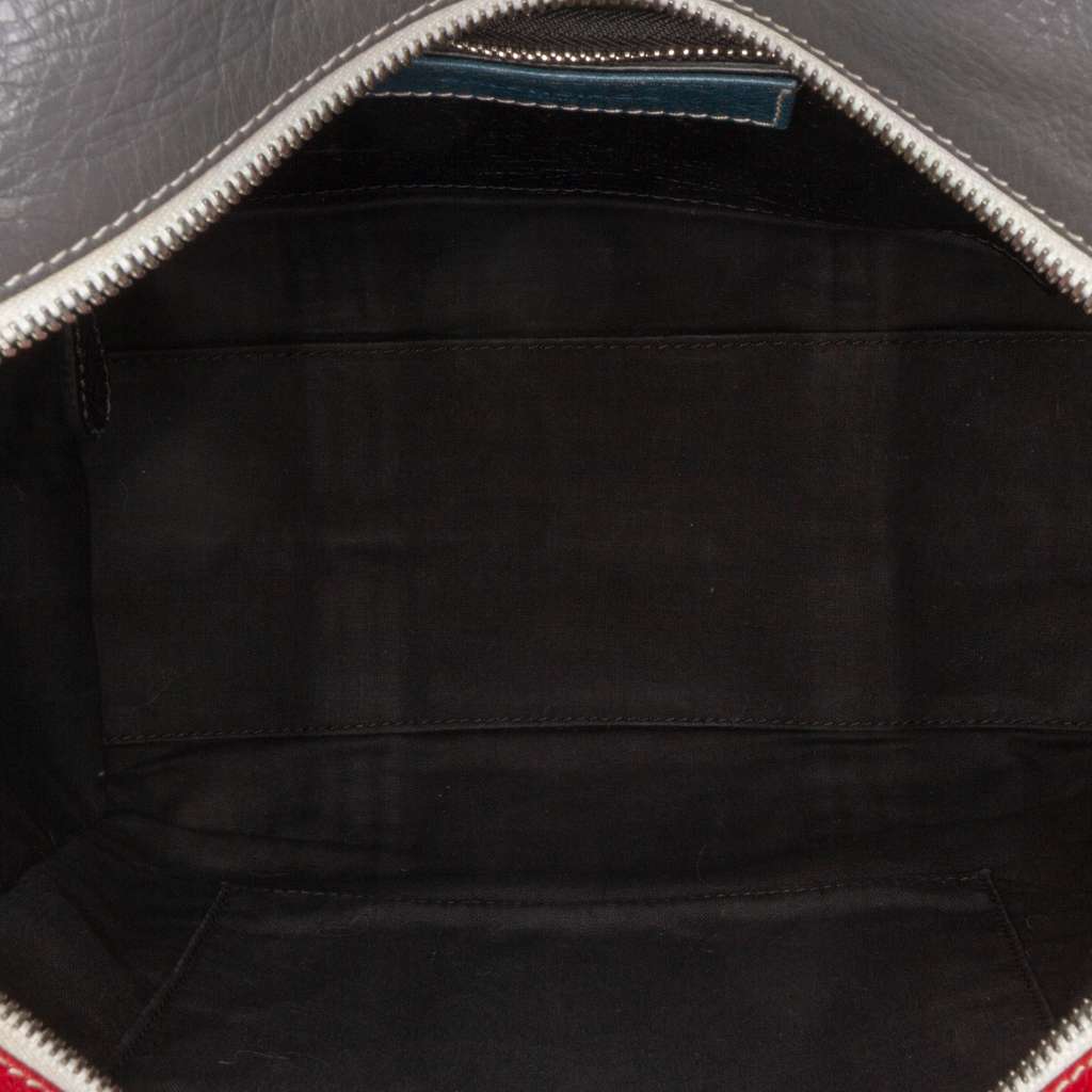 Balenciaga S Lambskin Bazar Shopper Satchel - 4