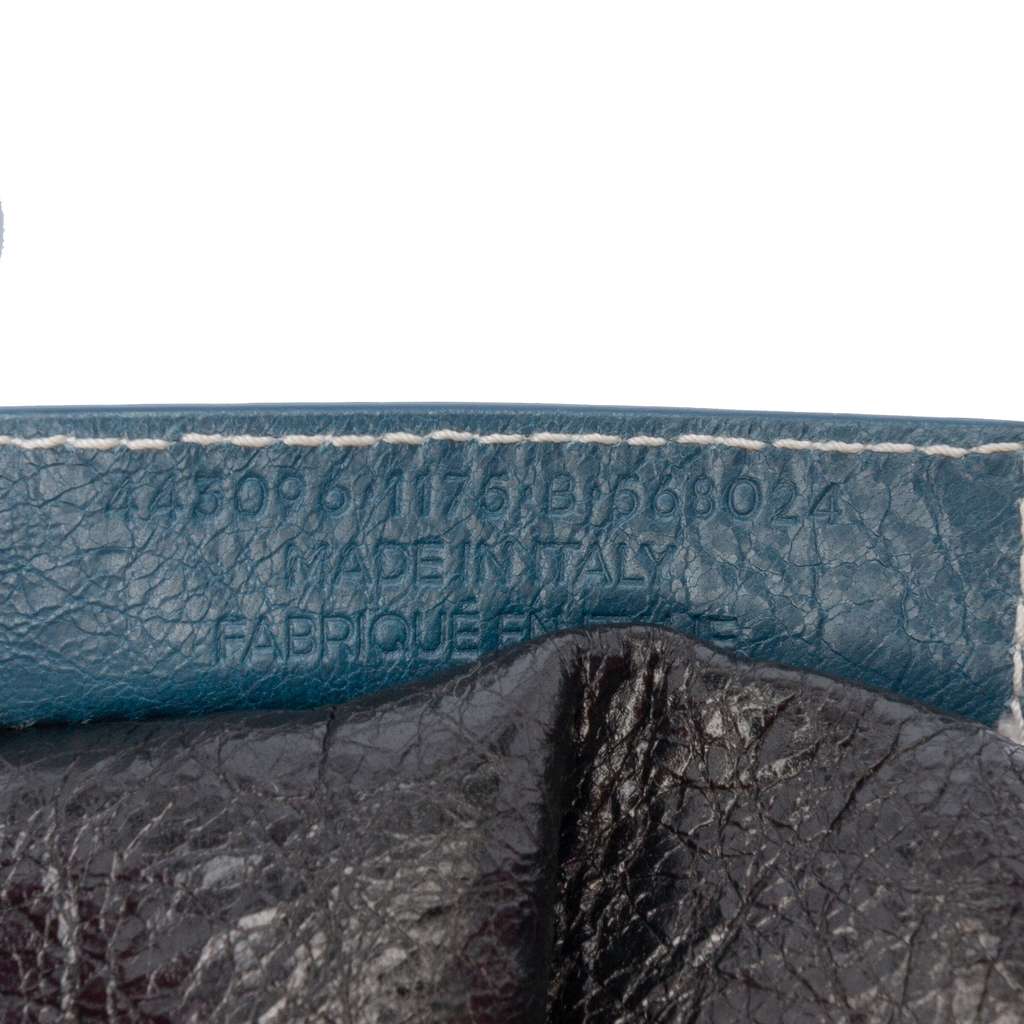 Balenciaga S Lambskin Bazar Shopper Satchel - Detail 1