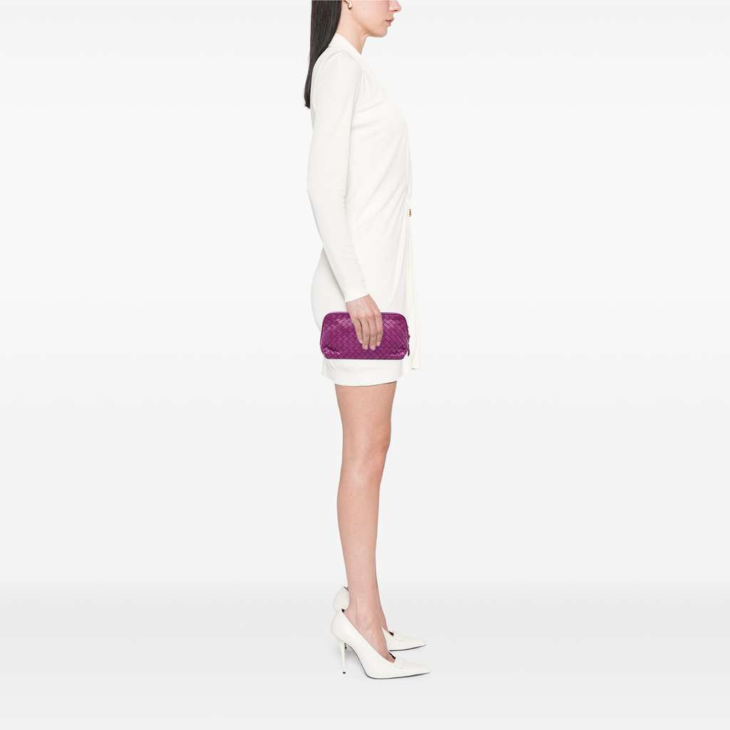 Bottega Veneta Nappa Intrecciato Cosmetic Pouch - Detail 2