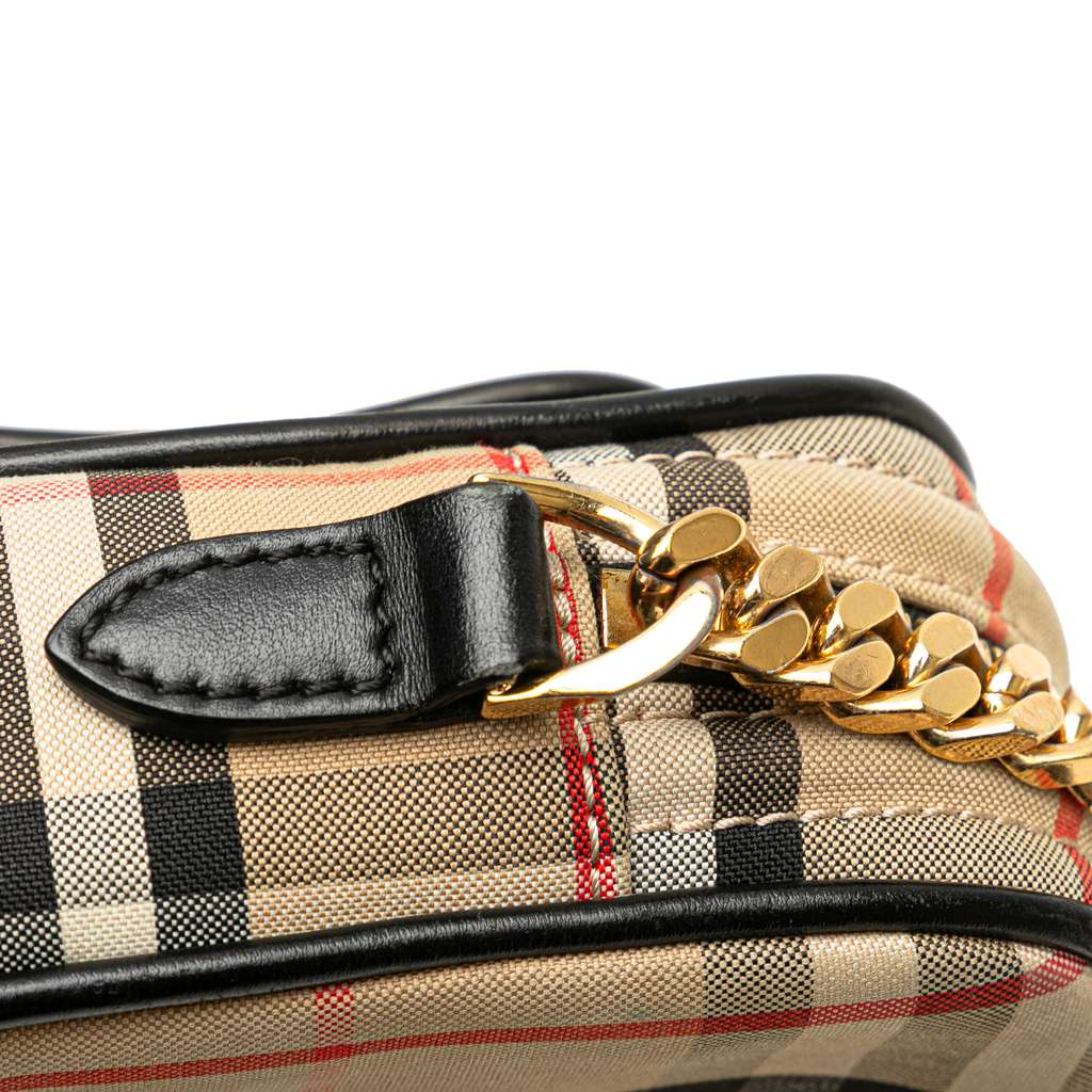 Burberry House Check Canvas Camera Bag - Image 10