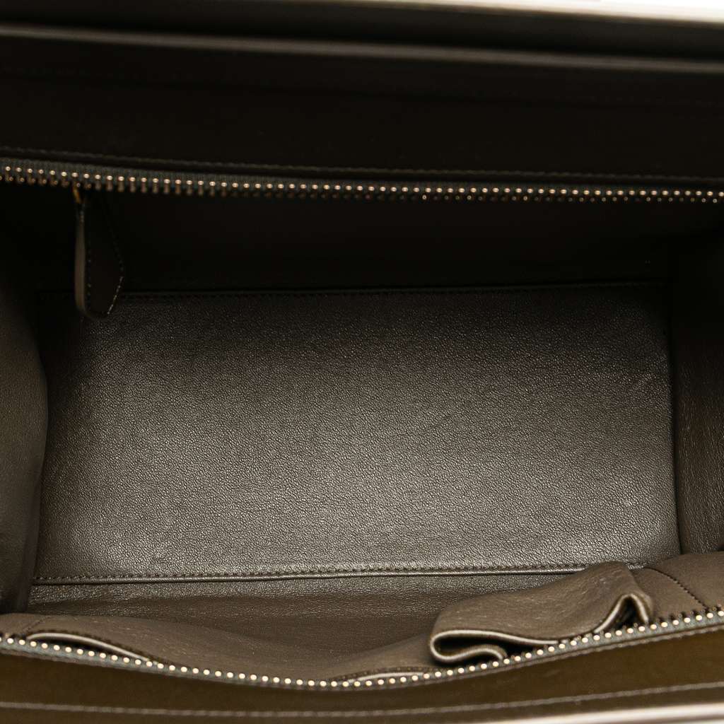 Celine Micro Tricolor Leather Luggage Tote - 4