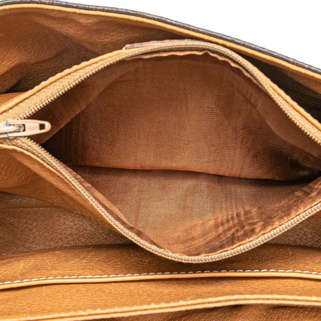 Celine Macadam Coated Canvas Crossbody - 4