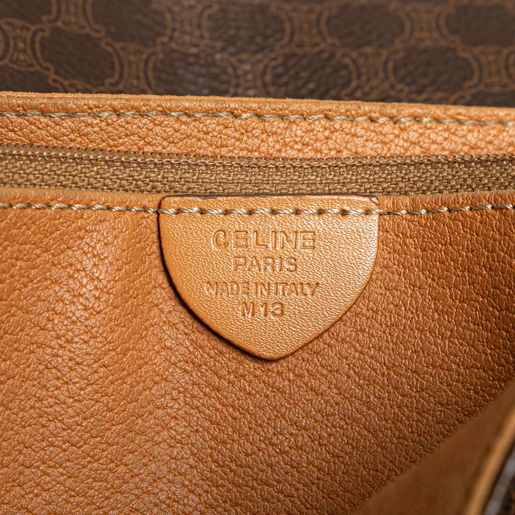 Celine Macadam Coated Canvas Crossbody - 5