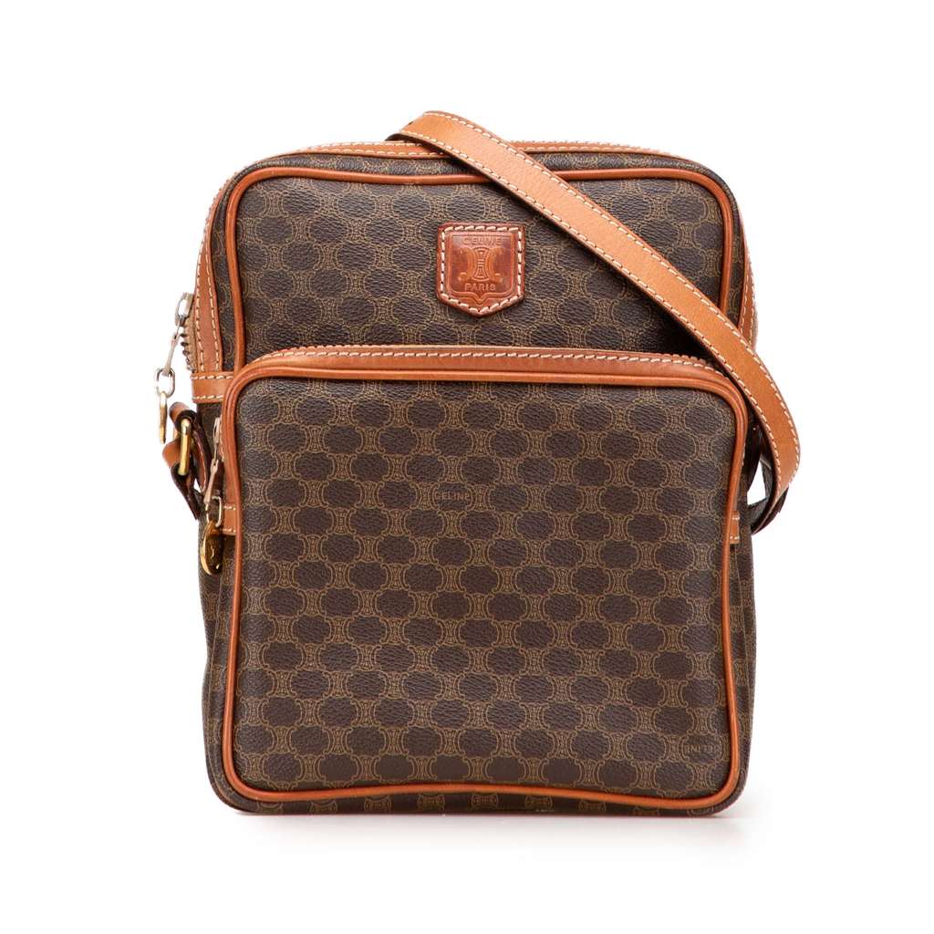 Celine Macadam Coated Canvas Crossbody