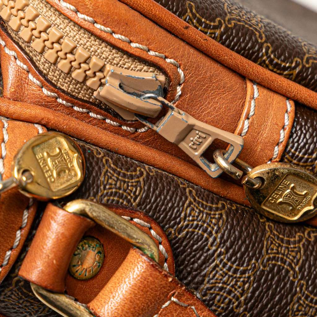 Celine Macadam Coated Canvas Crossbody - Image 10