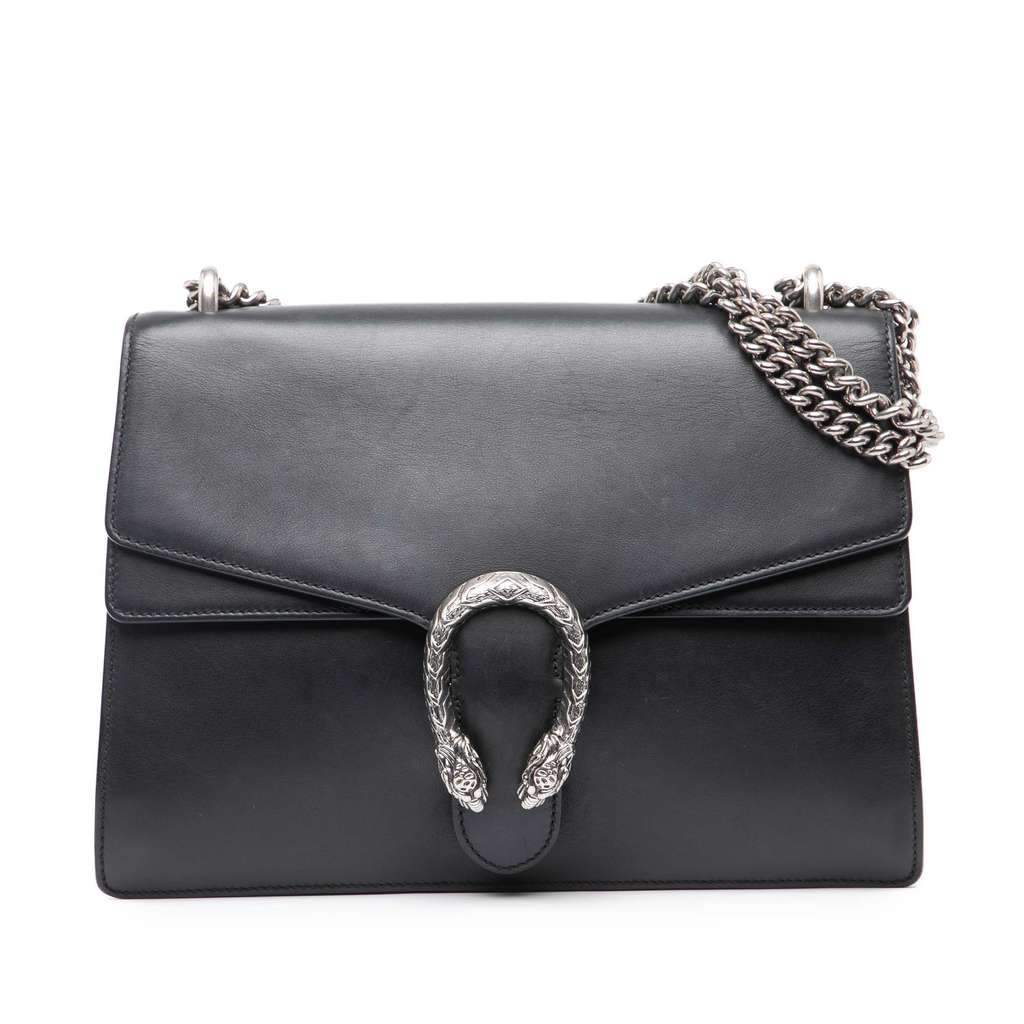 Gucci Medium Leather Dionysus Shoulder Bag