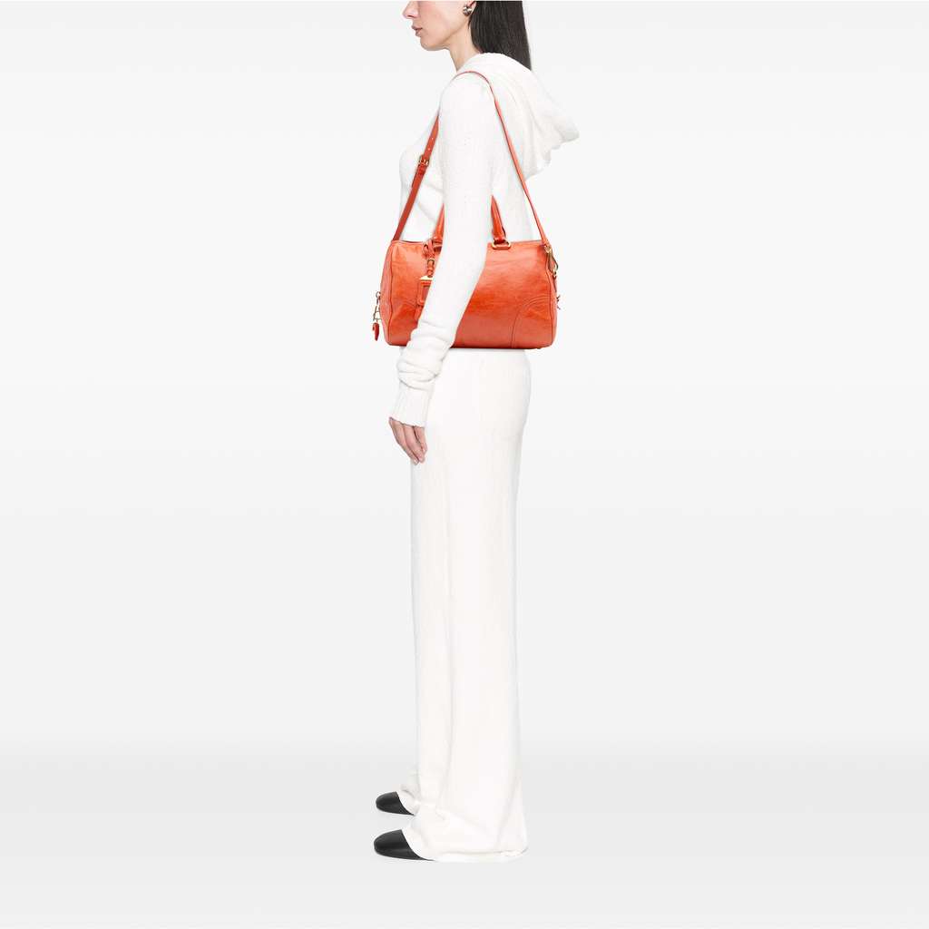 Prada Vitello Shine Bauletto Satchel - Image 13