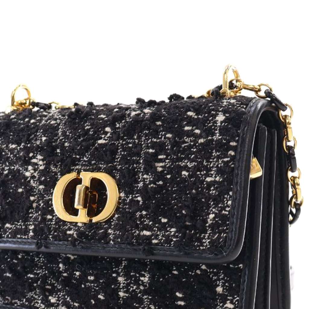 Dior Mini Tweed Macrocannage Miss Caro Bag - Detail 2
