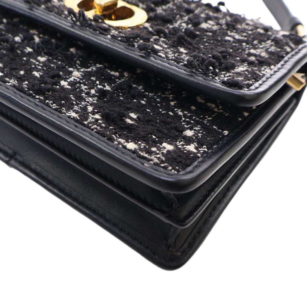 Dior Mini Tweed Macrocannage Miss Caro Bag - Image 10