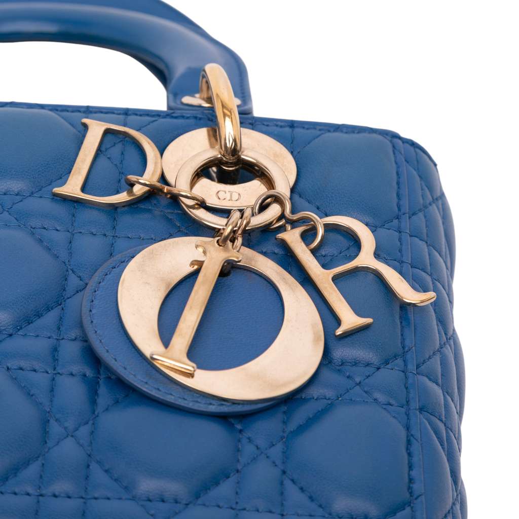 Dior Small Lambskin Cannage MyABCDior Lady Dior - Image 11
