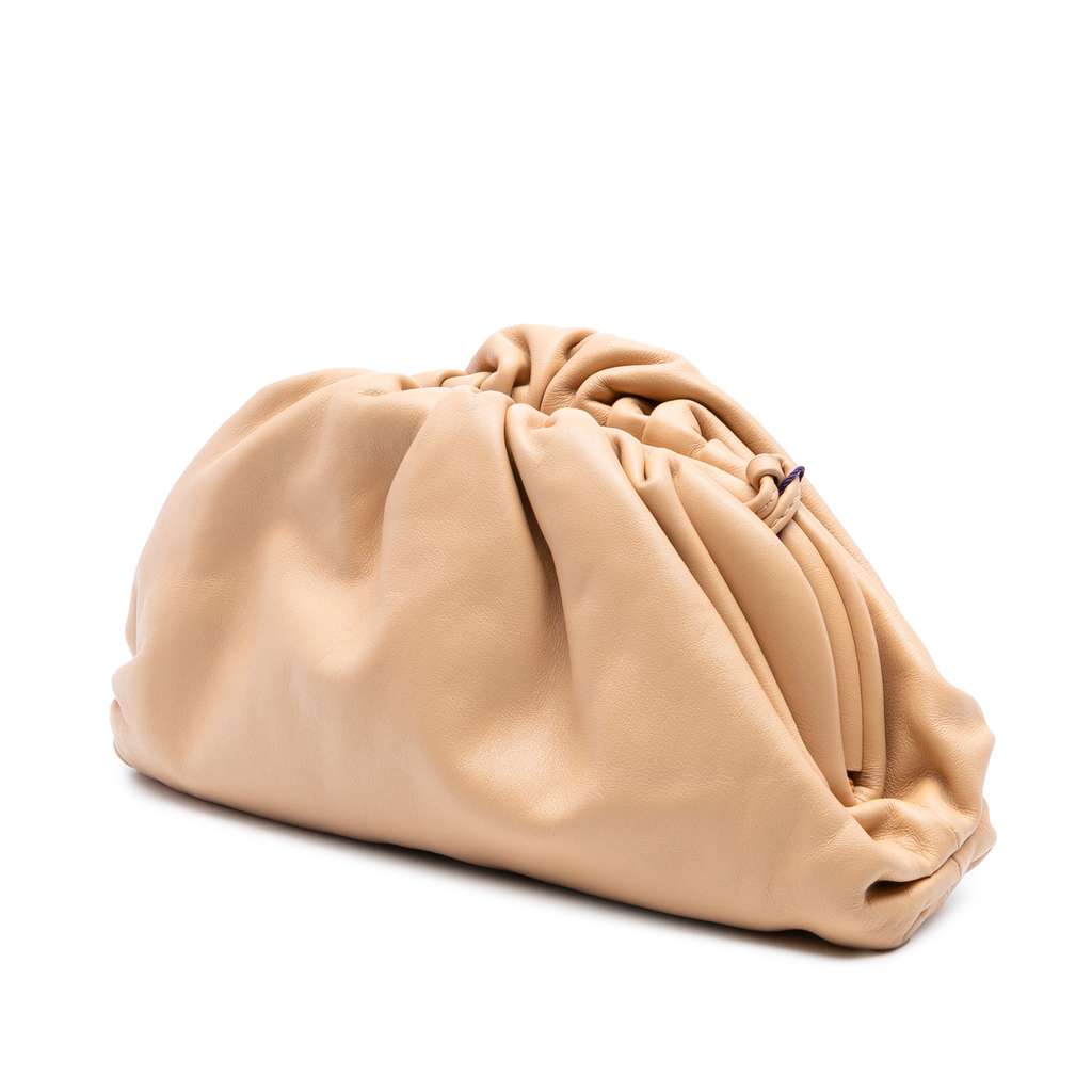 Bottega Veneta Lambskin The Mini Pouch Crossbody - Back view