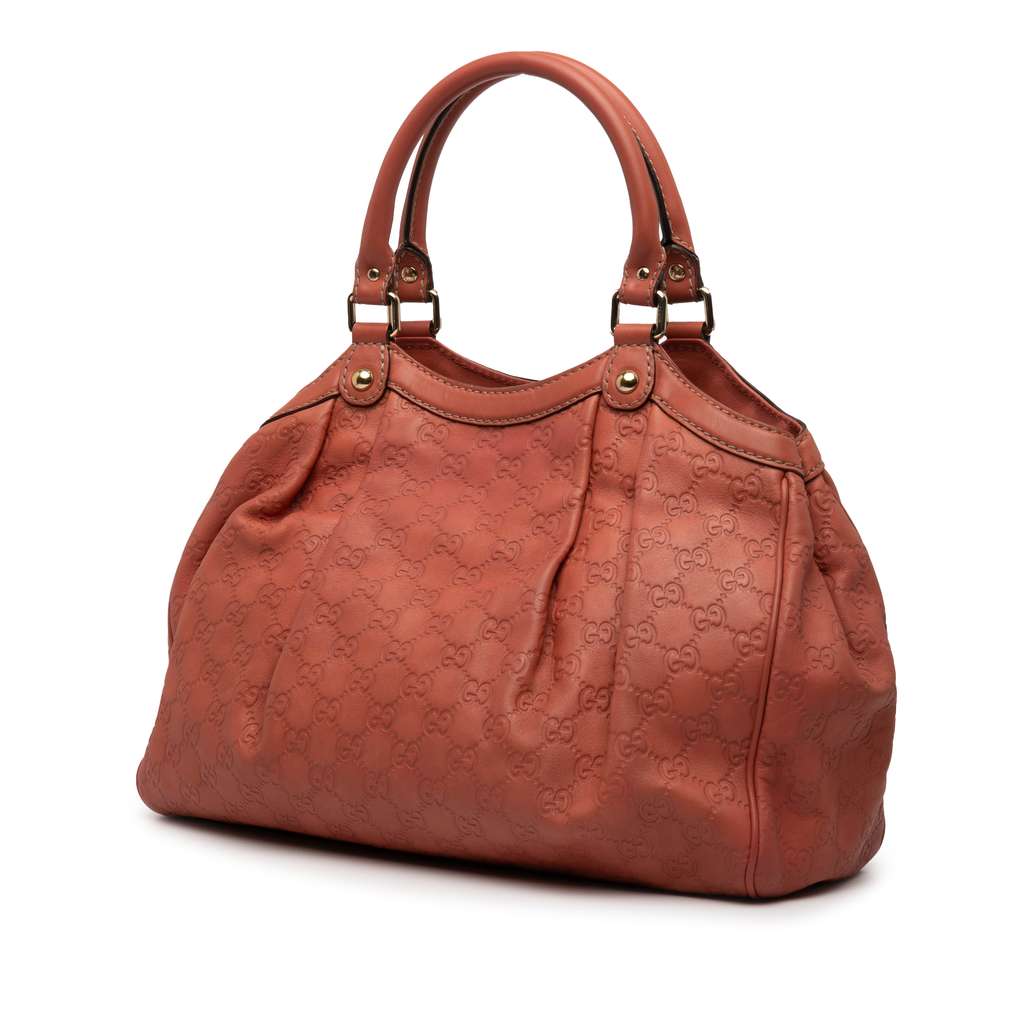 Gucci Medium Guccissima Sukey Tote - Back view