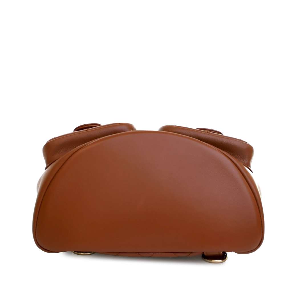 Chanel Small Quilted Calfskin Duma Pockets Drawstring Backpack - 3