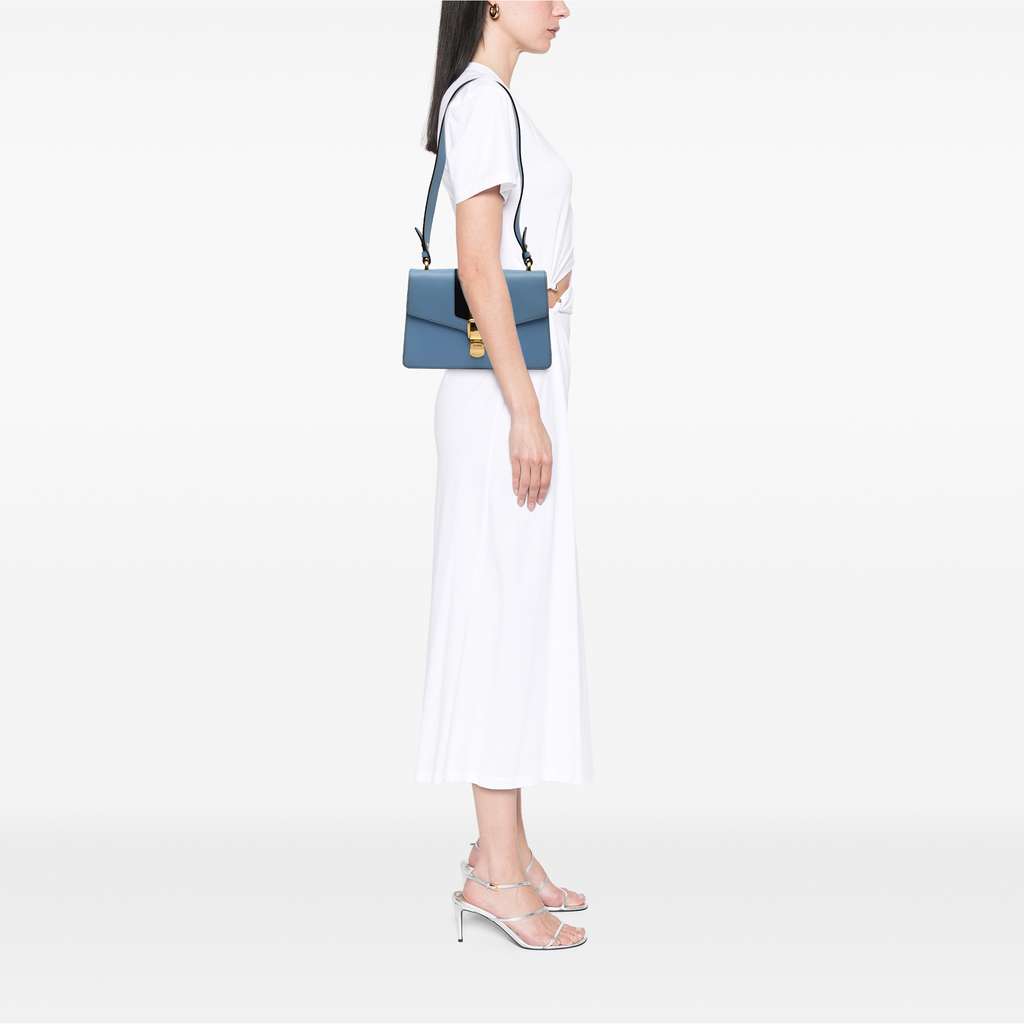 Gucci Small Leather Sylvie Web Satchel - Detail 2